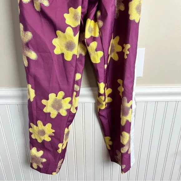 Nike Sportswear Standard Fit Floral Print Pants Men's Medium Tapered Joggers - Picture 9 of 15
